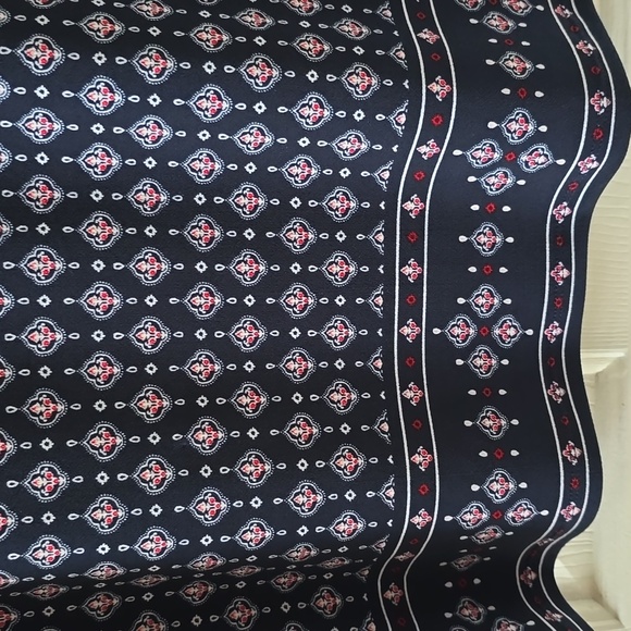 LIZ CLAIBORNE BRAND WOMEN'S SLEEVELESS NAVY SUMMER TOP SIZE LARGE - Picture 3 of 10